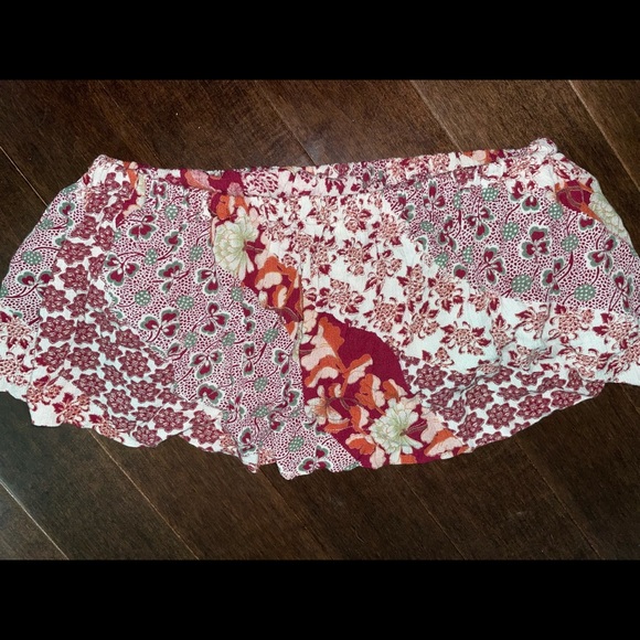 Blue Life Small Multicolored Patterned Cropped Top - Picture 3 of 4